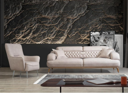 Sofa set 3+1 Seater Luxury Sofa Sofas Armchair Leather Suite Luxury Set